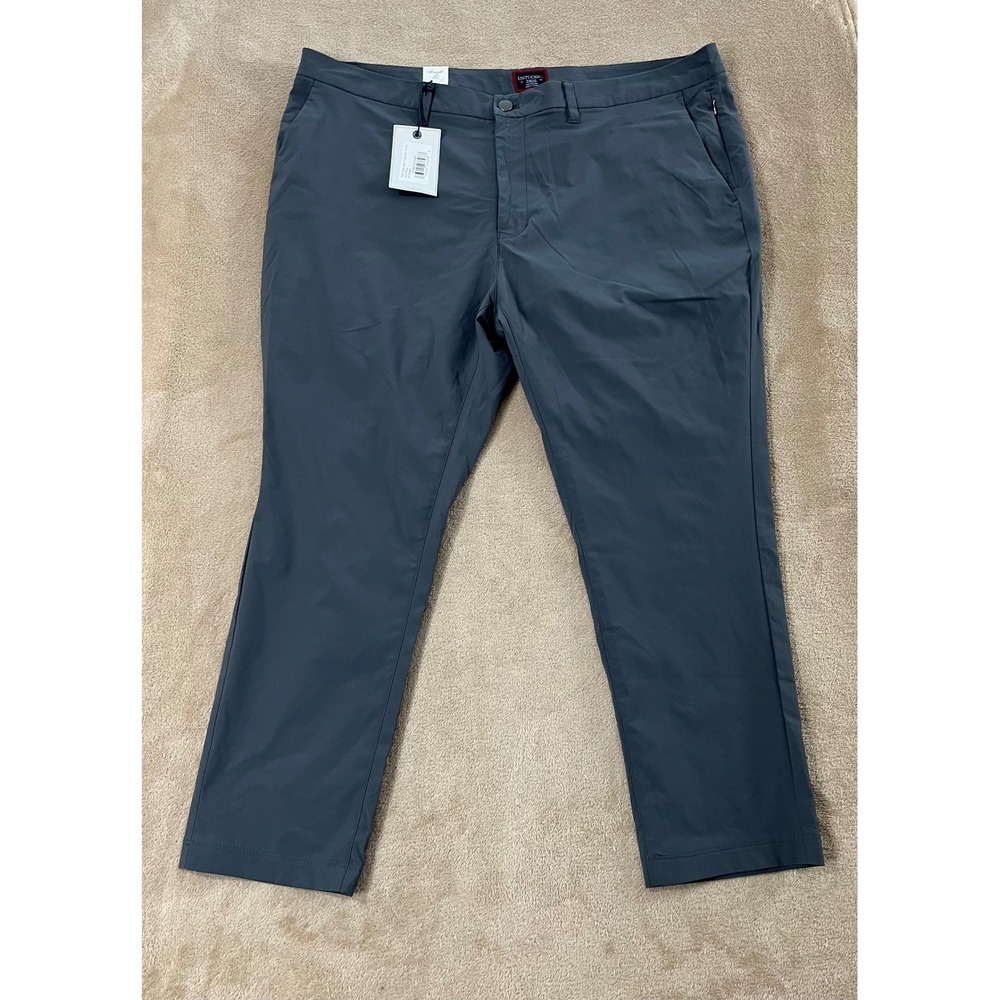 UNTUCKit‎ Chancellor Pant Gray Straight Fit W40 L32 Dress Casual NEW